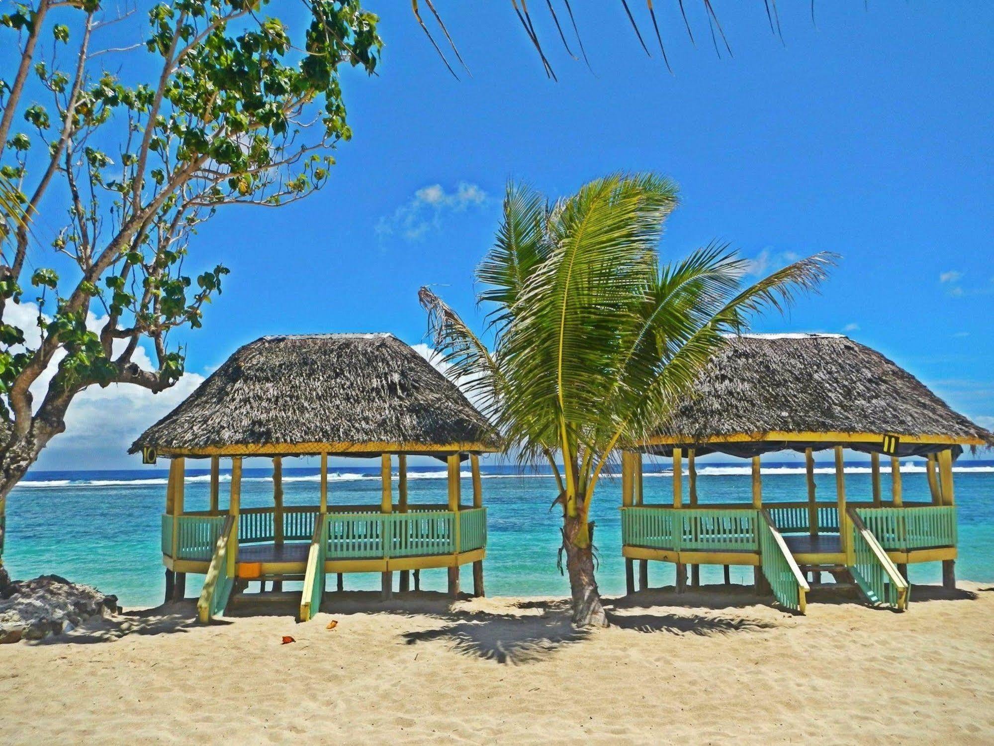 Taufua Beach Fales Lalomanu 외부 사진